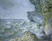 Claude Monet The Sea at Fecamp oil painting on canvas